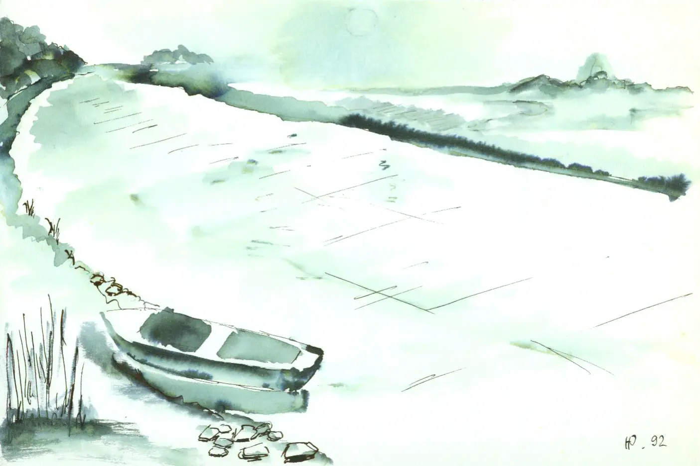 Ögemälde – Landschaften